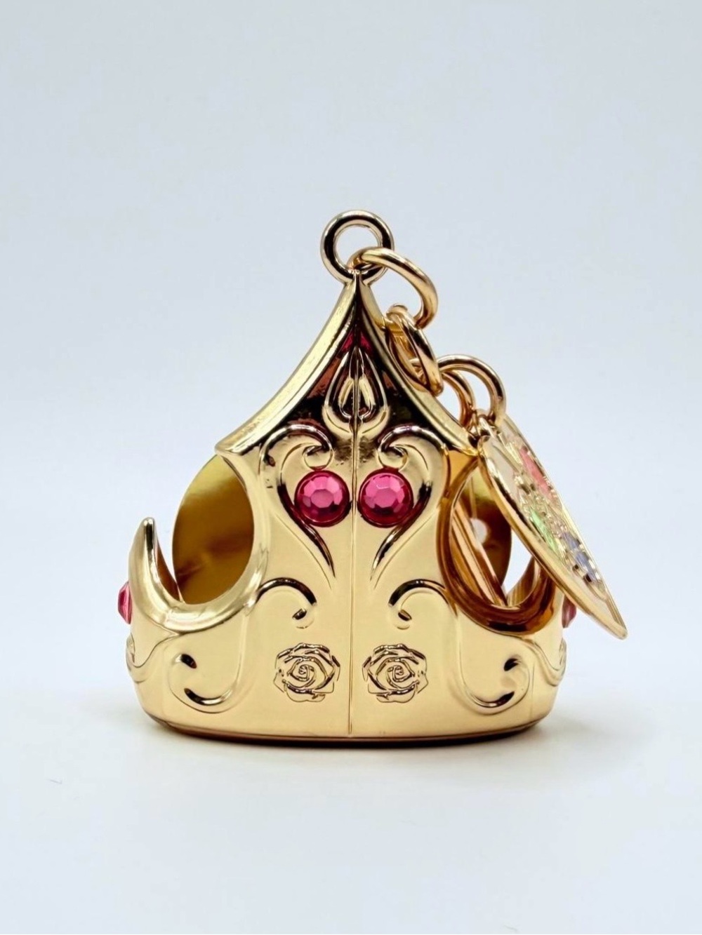 Bath and Body Works Cinderella Hand Sanitizer Holder Keychain